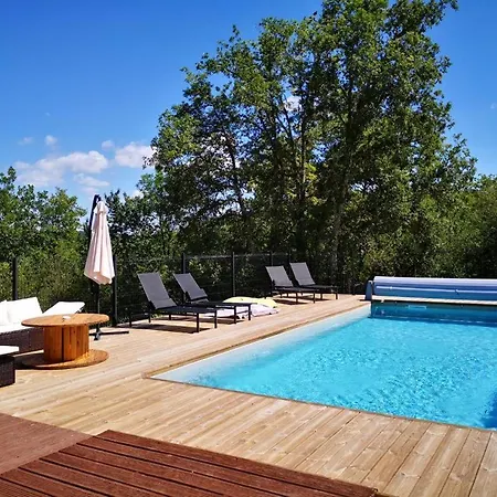 Maison De Avec Piscine Chauffee Et بيت للعطل Coly